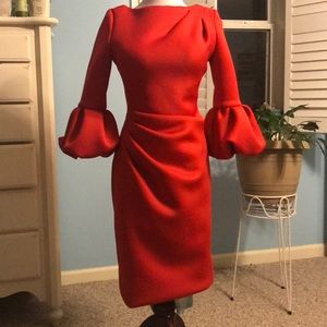 Red jovani dress